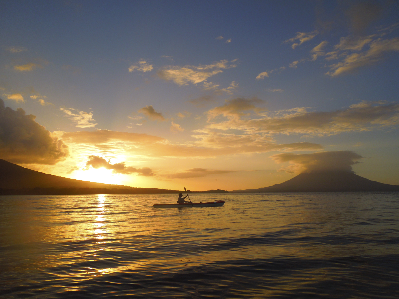 Volcano Sunset