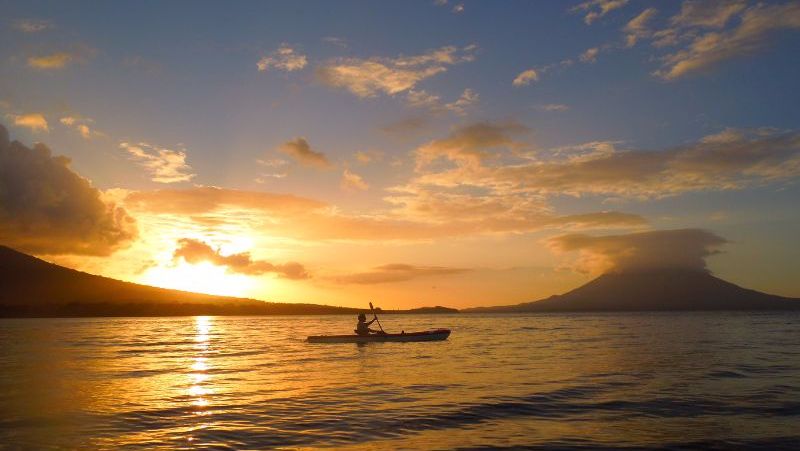 Volcano Sunset